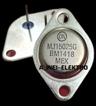 TR TRANSISTOR JENGKOL MJ15024/15025 MJ 15024 15025 MEXICO ORIGINAL ASLI