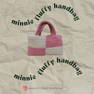 Minnie fluffy bag (customize bag)