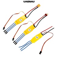 UAENAU ESC Brushless Motor, Banana Head T Plug XT60 30A/40A Speed Controller, Replacement RC Parts H