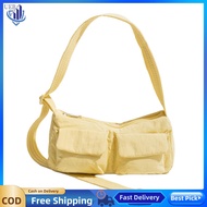 [Ueb Wholesale Center]ผู้หญิงถุงใต้วงจรลำลองกระเป๋าหลายกระเป๋า Messenger Simple Bag ซิปปิดถุง Nylon 