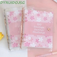DYRUIDOJSG 100 Envelope Savings Challenge, Financial Management Loose-Leaf Binder 100 Envelope Chall
