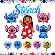Steach Aloha Cartoon Theme Foil Balloons
