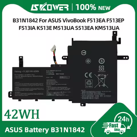 SKOWER B31N1842 Battery For ASUS VivoBook 15 F513EA F513EP F513IA K513E KM513UA M513IA S513EA S531F 