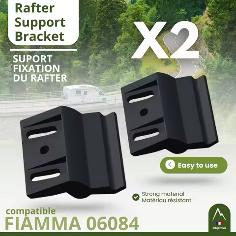 2pcs Rafter Support Bracket 98655-542 For RV Awning FIAMMA F45/F70 06084/06085 98655-542 Campervan &