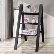 輕便鋁合金折疊梯 家用人字梯 三步梯花架 梯 折疊伸縮人字梯 （可當實用儲物架 ） 家用折疊梯 折疊梯 折疊鋁梯 折疊梯子 8尺折疊梯