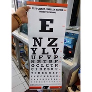 MATA Snellen chart / Paper for Nearsightedness Test
