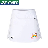 [Samp Day Delivery] Yonex Badminton Tennis Skirt Sports Korean High Waist Skirt Tennis Skirt Fashion Mini Skirt for Woman Mesh Fast Dry Skirt Badminton Tennis Skirt Shorts Skirt