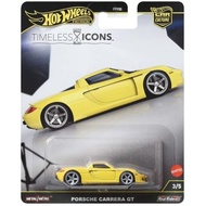Hotwheels Timeless Icon Porsche Carrera GT Yellow Car