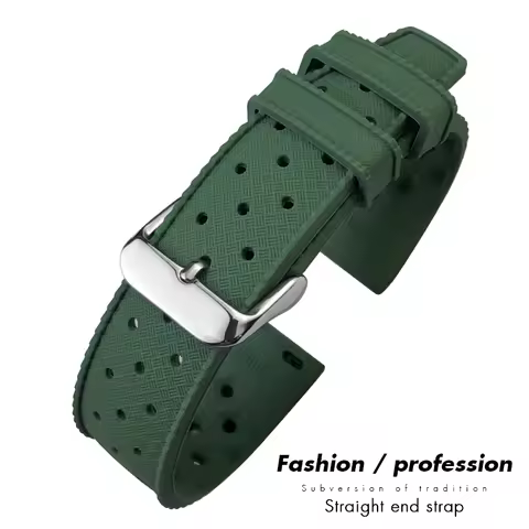 19mm 20mm 21mm 22mm Rubber Silicone Watchband for Tissot T120 Oris Divers Sixty-Five Date Watch Stra