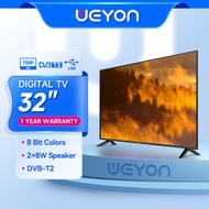 ทีวี WEYON 32นิ้ว LED tv เป็นทีวีคุ้มค่าเท่ากับSamsung TCL LG สินค้าขายดี ราคาสม