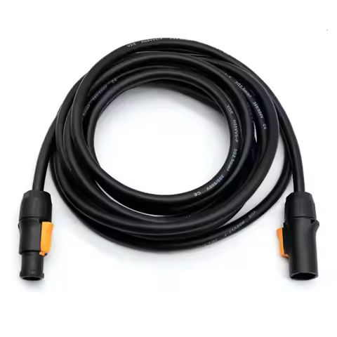 True1 Locking Power Extension & Jumper Cable for Audio Gear, Stage Lighting, LED Display, 14 AWG, Wa