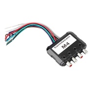 JL Audio High Low Converter, Duokon Car Stereo Subwoofer 4 Channel High to Low Audio Converter with 