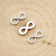 20 pcs mini infinity 12x5mm 0.5g Alloy DIY iron jewelry accessories necklace bracelet