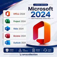 Microsoft Office 2024 Project 2024 Visio 2024 Outlook 2024 Access 2024 Fast Delivery Instant