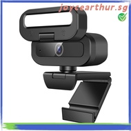 {joycearthur.}4K 60FPS Live Webcam USB Autofocus Camera PC Rotatable Microphone Fill Light Streaming