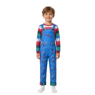 Chucky Second cos Costume Chucky Overalls Halloween Children cosplay Costume