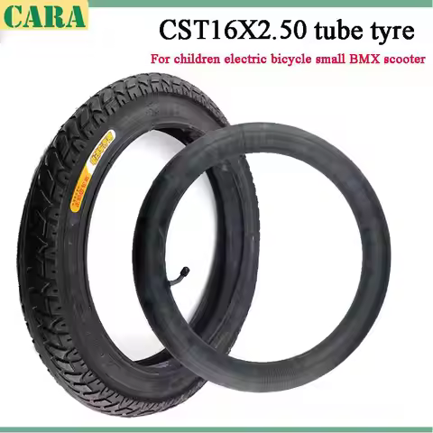 Premium CST 16x2.50 64-305 tires and inner tubes for small BMX scooters and e-bikes Children's bicyc