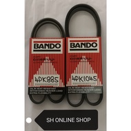 Fan Belt (100% BANDO) for Kia Sephia 1.5 Spectra 1.6 (4PK1045 & 4PK885)