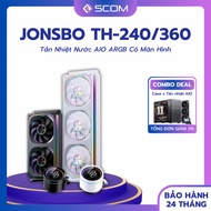 Jonsbo TH-240 TH-360 AIO CPU Water Cooler ARGB LED Screen 240 360 Sync Main Sync Hub