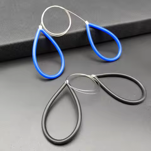 Pottery Tools Soft Rubber Handles Cutting Mud Lines Mud Clay Tools Steel Wire Cutting Mud Lines Poly