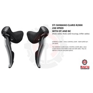 STI Claris R2000 Shimano (pair) 2x8 spd 8 speed