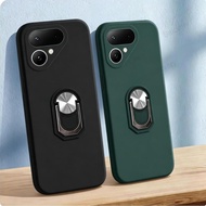 Back Cover For TECNO POVA Curve 2 5G LK7k With Car Finger Ring Holder TPU Case