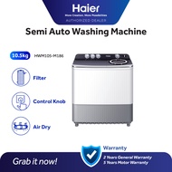 Haier 10.5KG/15KG Semi Auto Washing Machine Twin Tub HWM105-M186 HWM150-M186