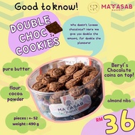 DOUBLE CHOC COOKIES biskut viral by mamasab bakery BISKUT RAYA PILIHAN