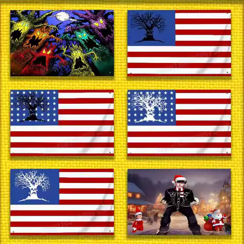 S-Sematary Butcher House Haunted Mound Flag For 50*70cm 60*90cm 80*120cm 100*150cm 150*200cm Wall De