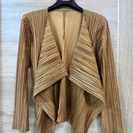 三宅一生 ISSEY MIYAKE Pleats Please 經典開襟外套 尺寸 3｜二手九成新
