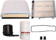 FL2124S Oil Air & FD4625 Fuel Filter & FA2031 Air Filter Compatible with Ford F250 F350 F450 F550 6.
