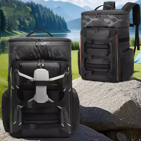 Uav Drone Climbing Backpack Large Photography Camera Sports Outdoor Bag Dry Wet Portable Business La