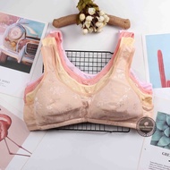 Sunny Cup B Nonwire No Pads Floral Printed Bra 36-44B 778