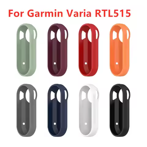 for Garmin Varia RTL515 Camera Tail Light Protect Case Sleeve Impact-resistant Housing Anti-dust Was