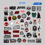 50pcs Stiker Band | Sticker Band | Stiker Band Rock | Sticker Band Rock | Stiker Band Metal | Sticke