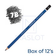 Staedtler Mars Lumograph Pencil Set Of 12 Degrees | DOZEN 12B/10B/8B/7B/6B/5B/4B/3B/2B/B/HB/F/H/2H/3