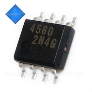 10 Piece NJM4580M JRC4580 4580D 4580 SOP-8 Dual Operational Amplifier   chip