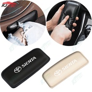 Toyota Sienta Car Knee Pads Leather Breathable Foot Pads Door Armrest Pads Car Interior Accessories