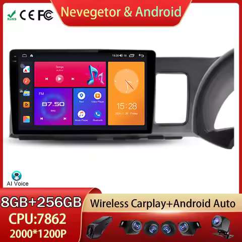 For Toyota Wish XE10 2003-2009 Car Radio Head Unit Multimedia Player Video Output GPS Navigation And