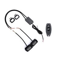 Motorcycle Decorative LED Light Kit Rearview Mirror Devil Eye Dynamic Eye Motorbike Retrofit