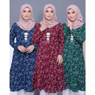 BLOUSE MUSLIMAH LABUH ZAHIRAH BLOUSE TUNIC