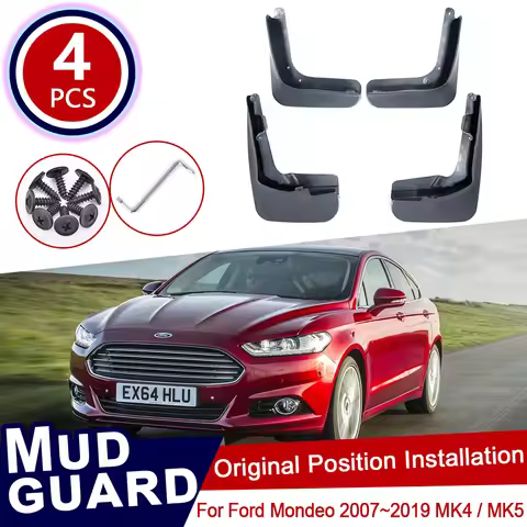 For Ford Mondeo MK4 MK5 2007~2019 Fusion CD391 Car Mud Flaps Front Rear Mudguard Splash Guards Fende