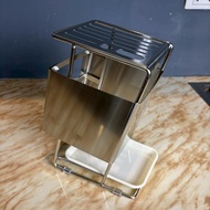 สินค้าใหม่ !!! NL HOME อุปกรณ์ใส่มีด สแตนเลส ที่ใส่มีดสําหรับเคาน์เตอร์ เก็บระเบียบมีด มีถาดรองน