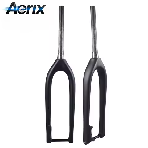 T1000 UD Carbon 29ER Boost MTB Fork 110*15mm Tapered 1-1/8"-1.5" Max Tire 29*3.0" Lightweight Mounta