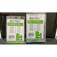 Plastic CARD CASE B4 size 152 mm x 16 mmm