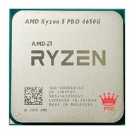 default Olive AMD Ryzen 5 PRO 4650G R5 PRO 4650G 3.7 Ghz Six-Core Twelve-Thread 65W CPU Processor L3=8M 100-000000143 Socket AM4