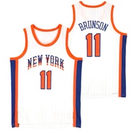IMPORTED EMBROIDERY JERSEY BASKETBALL NEW YORK NEW YORK KNICKS 11 JALEN BRUNSON CITY EDITION WHITE 2