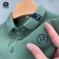 TYQY polo t shirt men short sleeve polo shirt for men shirt collar for men baju polo lelaki original terbaru hasaki new men polo MH2302