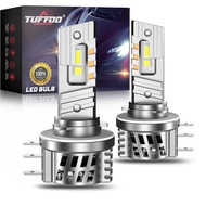 TUFFOO 2PCS H15 LED Bulb For Car High Beam And DRL Day Time Running Light Canbus No Error For Ford R