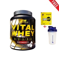 Vital Whey Halal (2kg/4.41Lbs) [Free Titan Whey Shaker + Free Lemonex Sample]